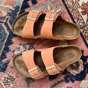 Birkenstocks leather 37 regular/wide width